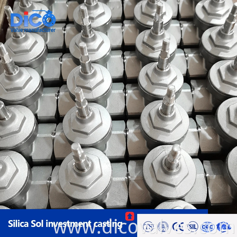 CE ISO Ts Stainless Steel Thread Ends 200wog Industrial Gate Valve